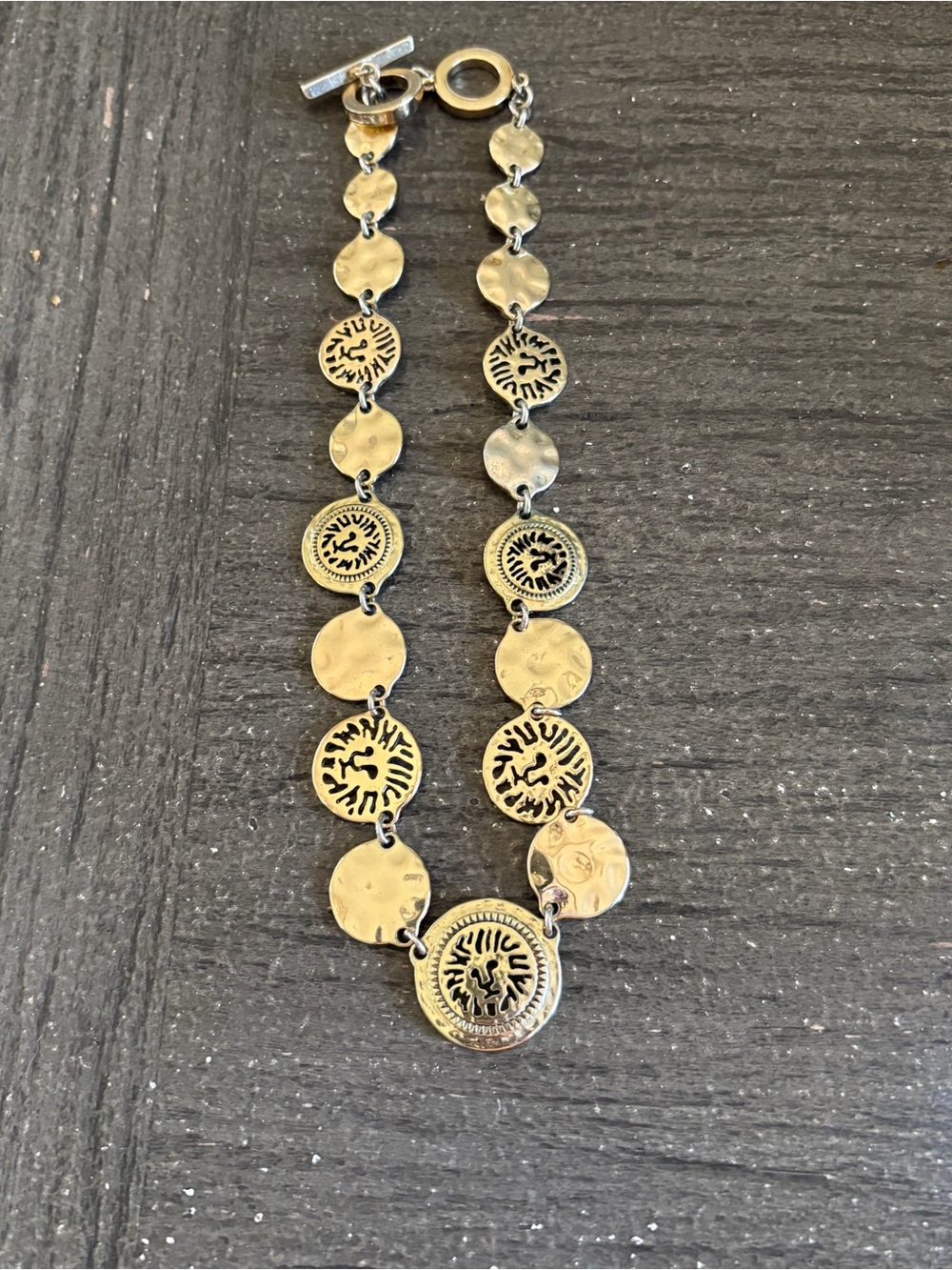 VINTAGE Anne Klein Lion Head Necklace